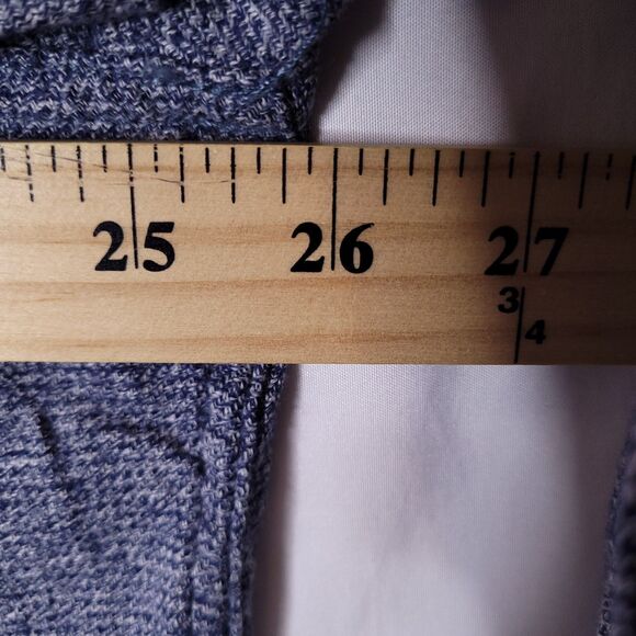 Duluth Shirt Mens Large Blue Free Swingin Twist Relaxed Fit - Picture 8 of 12